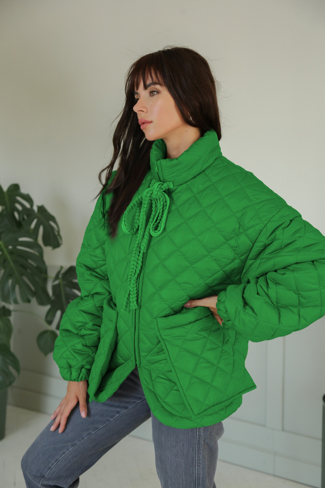 Куртка ЛадисЛайн 1388 зеленый